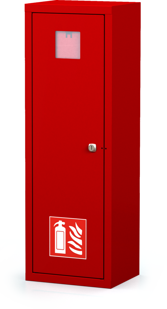 Interior cabinets for fire extinguishers 830 x 280 x 220